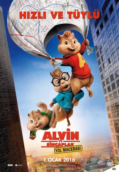 Alvin Ve Sincaplar 4 Yol Macerası İzle