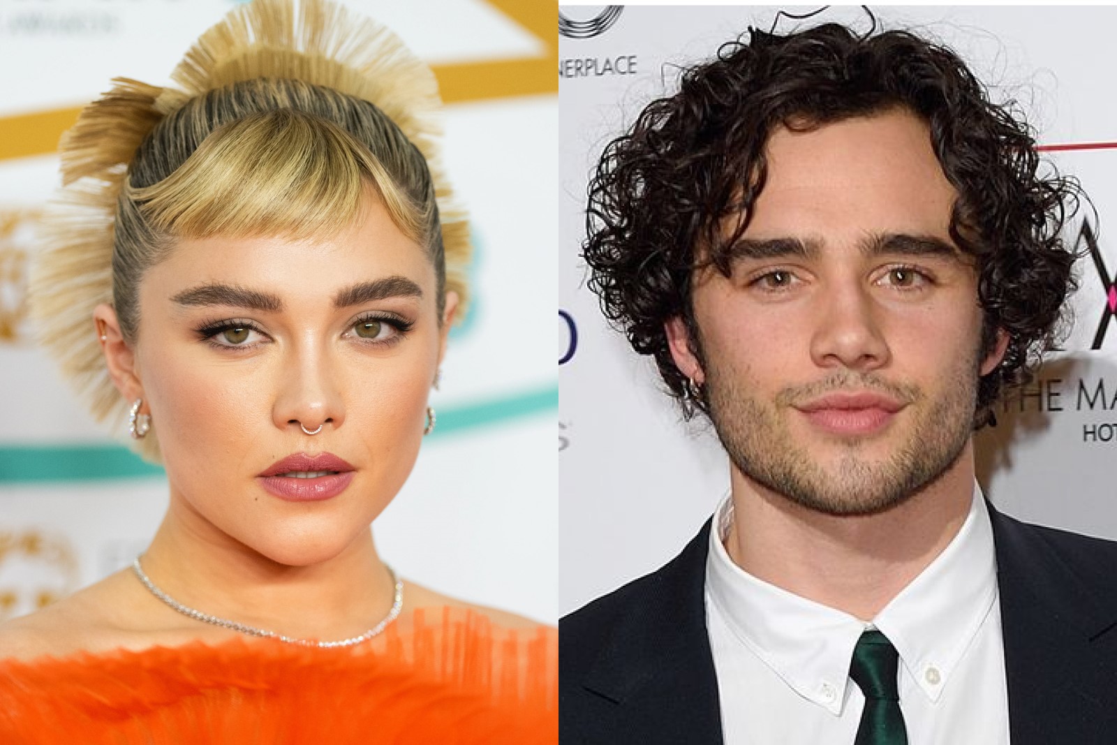 Florence Pugh ve Toby Sebastian