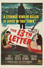 13. Mektup (1951) afişi