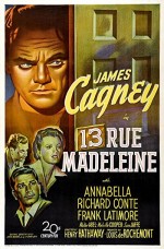 13 Rue Madeleine (1946) afişi