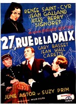27 Rue De La Paix (1936) afişi