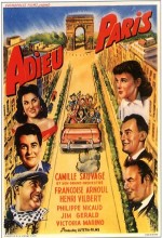 Adieu Paris (1952) afişi