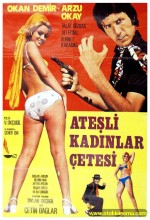 Ateşli Kadınlar çetesi (1971) afişi