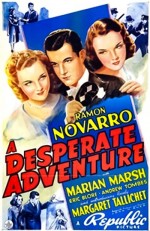 A Desperate Adventure (1938) afişi