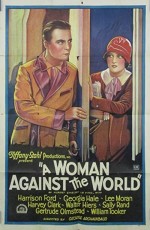 A Woman Against The World (1928) afişi
