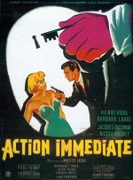 Action Immédiate (1957) afişi