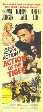 Action Of The Tiger (1957) afişi