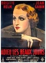 Adieu Les Beaux Jours (1933) afişi