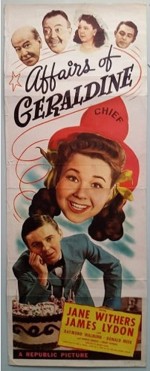 Affairs Of Geraldine (1946) afişi