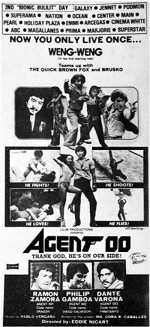 Agent 00 (1981) afişi