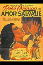 Amor Salvaje (1950) afişi