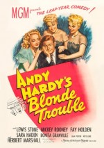 Andy Hardy's Blonde Trouble (1944) afişi