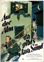 Auf Der Alm, Da Gibt's Ka Sünd (1950) afişi