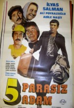 Beş Parasız Adam (1980) afişi