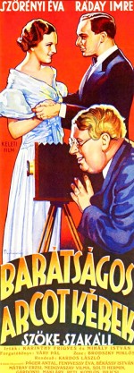 Barátságos Arcot Kérek (1936) afişi