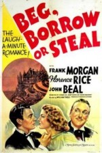 Beg, Borrow Or Steal (1937) afişi
