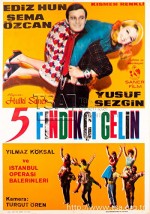 Beş Fındıkçı Gelin (1966) afişi
