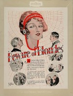 Beware Of Blondes (1928) afişi