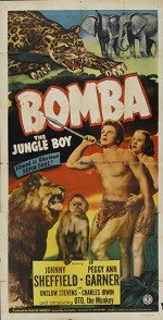 Bomba, The Jungle Boy (1949) afişi