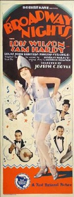 Broadway Nights (1927) afişi