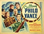 Calling Philo Vance (1940) afişi