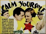 Calm Yourself (1935) afişi