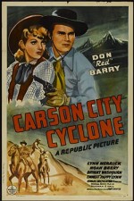 Carson City Cyclone (1943) afişi