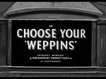 Choose Your 'weppins' (1935) afişi