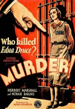 Cinayet (1930) afişi