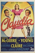 Claudia (1943) afişi