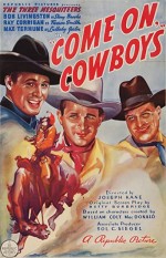 Come On, Cowboys (1937) afişi