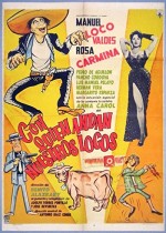 Con Quien Andan Nuestros Locos (1961) afişi