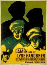 Damen Med De Lyse Handsker (1942) afişi