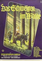 Das Schweigen Im Walde (1955) afişi