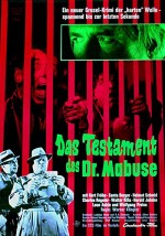 Das Testament Des Dr. Mabuse (1962) afişi