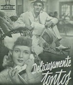 Deliciosamente Tontos (1943) afişi