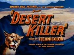 Desert Killer (1952) afişi