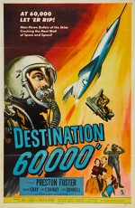 Destination 60,000 (1957) afişi