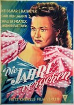 Die Jahre Vergehen (1945) afişi