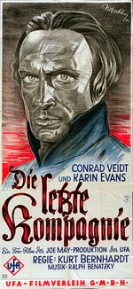 Die letzte Kompanie (1930) afişi