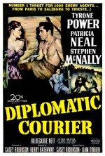 Diplomatic Courier (1952) afişi