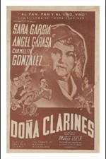 Doña Clarines (1951) afişi