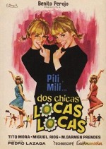 Dos Chicas Locas Locas (1965) afişi