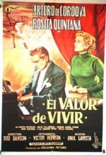 El Valor De Vivir (1954) afişi