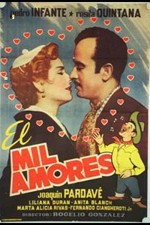 El Mil Amores (1954) afişi