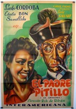 El Padre Pitilo (1947) afişi