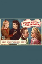 El Secreto De La Solterona (1945) afişi
