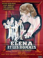 Elena Et Les Hommes (1956) afişi