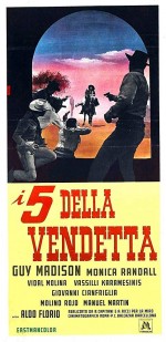 Five for Revenge (1966) afişi
