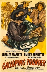 Galloping Thunder (1946) afişi